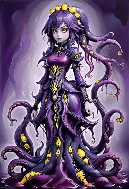 Monster Girl Encyclopedia (MGE) - Shoggoth - Pony/SDXL