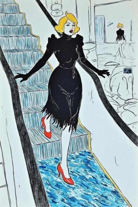La Belle Époque Poster Style (Henri de Toulouse-Lautrec)