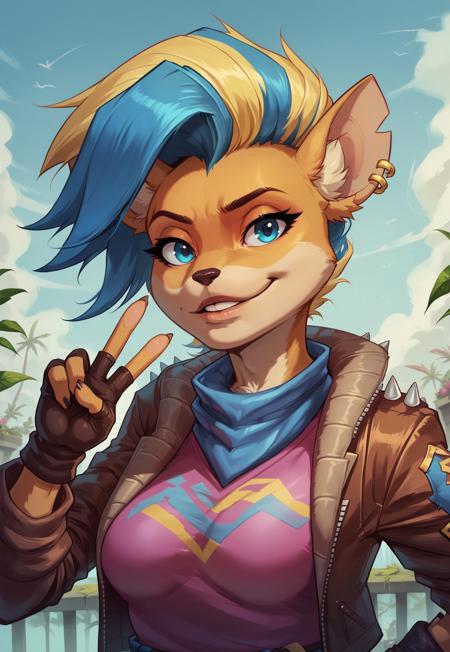 Pirate Tawna - (Crash Bandicoot) - Character LoRA - [Pony]版本V1 (ID: 663384)