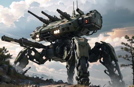 mecha (quadruped mechas)