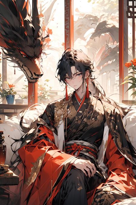 露华浓/ancient Chinese style/古风/midjourney style Lora