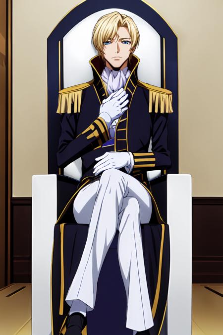 Schneizel El Britannia from Code Geass Lelouch of the Rebellion