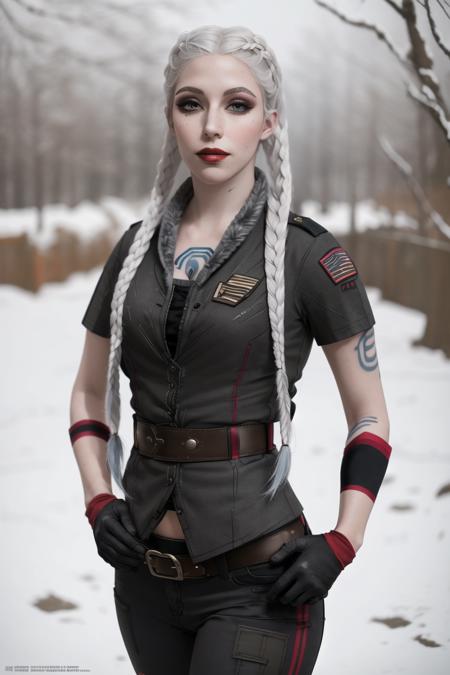 Commandant Steele Borderlands Character Lora