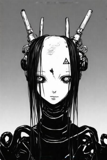 SD3.5L Nihei Tsutomu Blame! Style LoRa