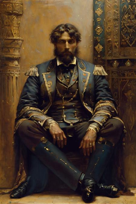 style of Jean-Joseph Benjamin-Constant 346