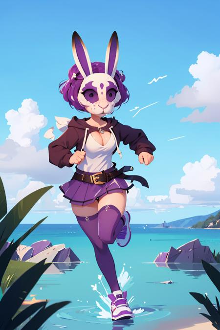 Neon Violet | Neon White