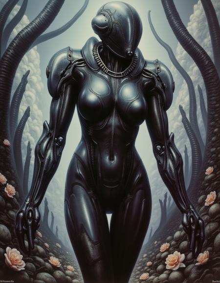 Artwork of H.R. Giger (Flux)版本V1 (ID: 839891)