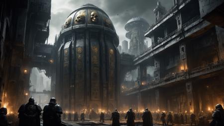 Imperium Of Man Style (Style : SDXL, Warhammer 40k)