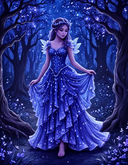 Celestial Blue Night Style