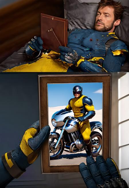 Wolverine Remembers Meme SDXL( Hugh Jackman Edition)
