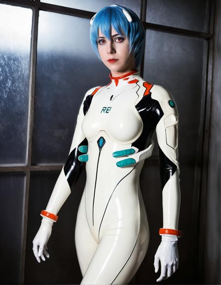 Latex Rei Ayanami Cosplay | SDXL/Pony | Multiple Outfits版本v1 Classic Plugsuit SDXL (ID: 462009)