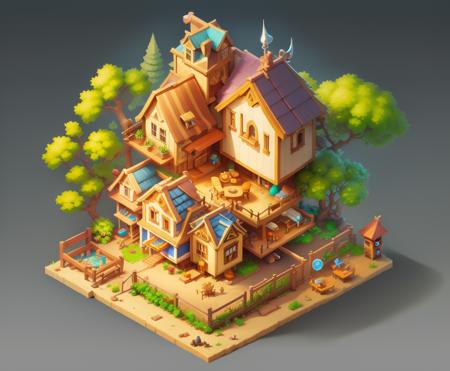 isometric Structure game