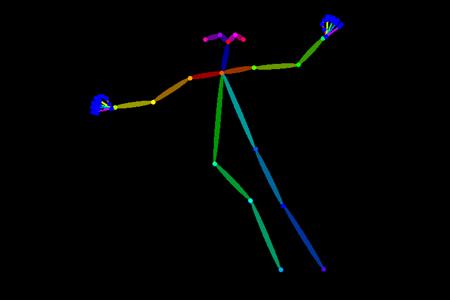 OpenPose,skiing