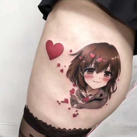 Anime tattoo