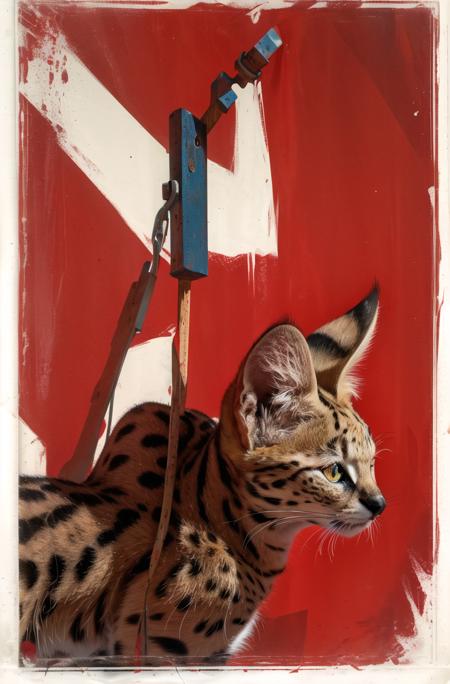 The serval (Leptailurus serval) LoRA