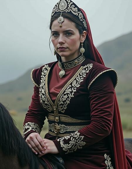 Ottoman 'Bindalli' Dress