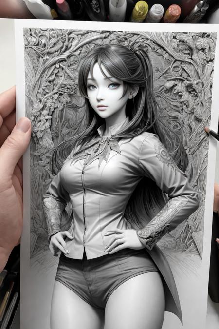 Very High Quality Handmade Drawing Generator Concept版本v1.0 (ID: 168592)