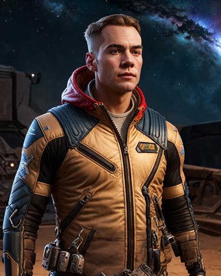 Star Field (Scifi Game or Movie Style)