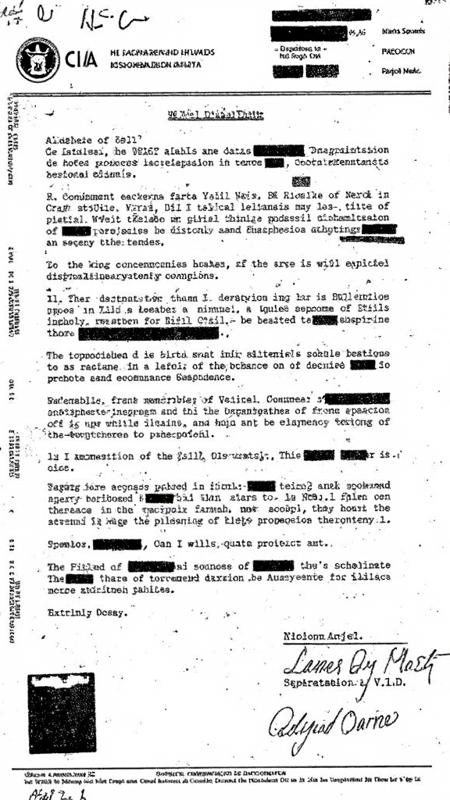 Declassified Documents