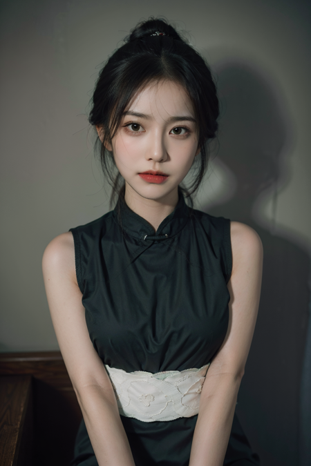 Asian girls face
