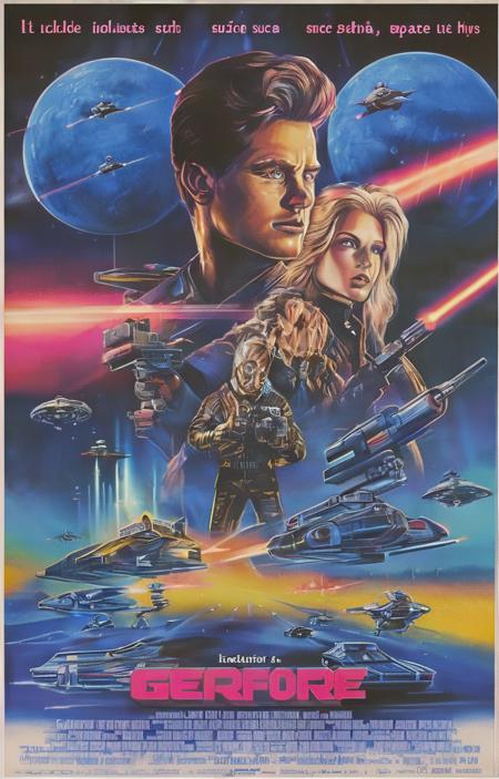 A sci-fi movie poster - tangbohu [SDXL] 58版本v1.0 (ID: 664023)