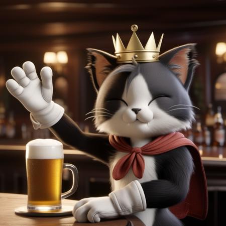 Cait Sith - Final Fantasy VII - SDXL版本v1.0 (ID: 627477)