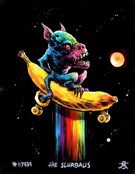 Ink monsters by Kim Diaz Holm