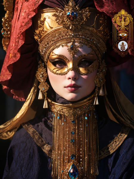 Venetian Carnival Dress Mask ?PapyLoop?