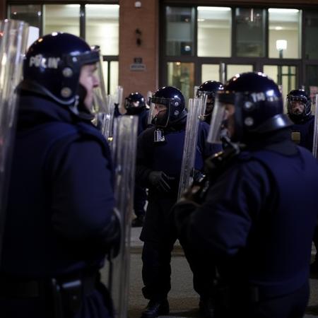 Garda Síochána Public Order Unit Uniform