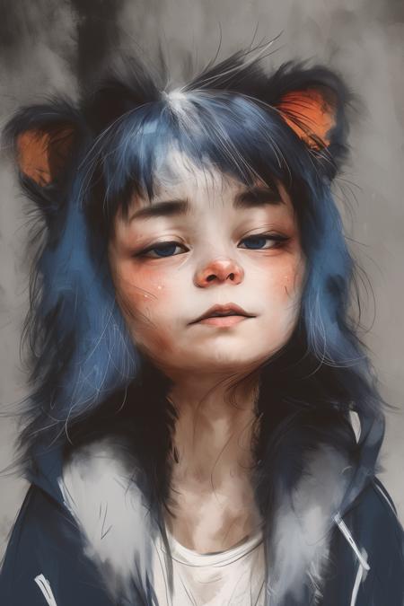 A painting style that combines blue and white colors - tangbohu 26