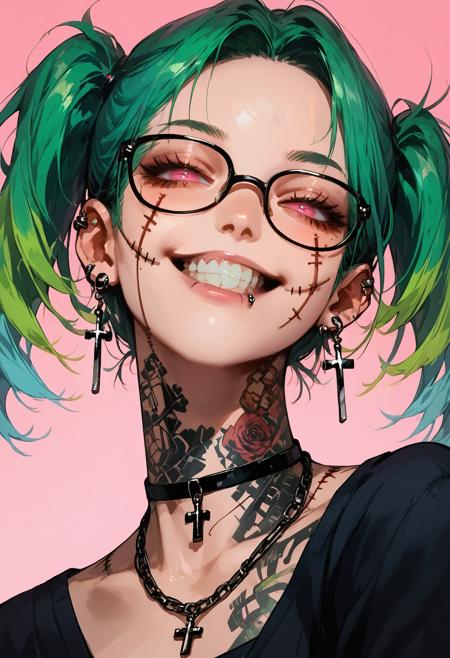 Goth Girl Aesthetic style [PonyXL]
