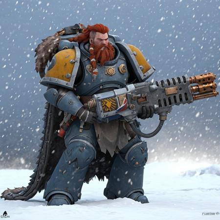 Heavy Flamer - Warhammer 40,000 (SDXL)