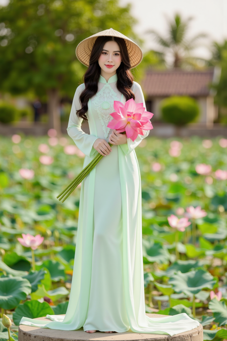 Flux_lora_hot_girl_lotus_01_Vietnamese_SadThu版本v1.0 (ID: 1049895)