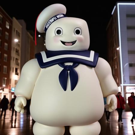 The Stay-Puft Marshmallow Man - Ghostbusters - SDXL