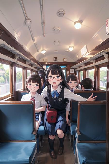 オハ35 / JNR oha35 train interior SD15