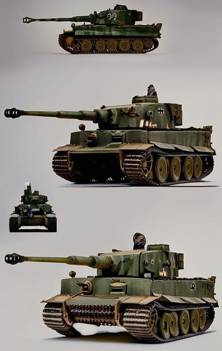 Panzerkampfwagen VI ausf. E Tiger toy