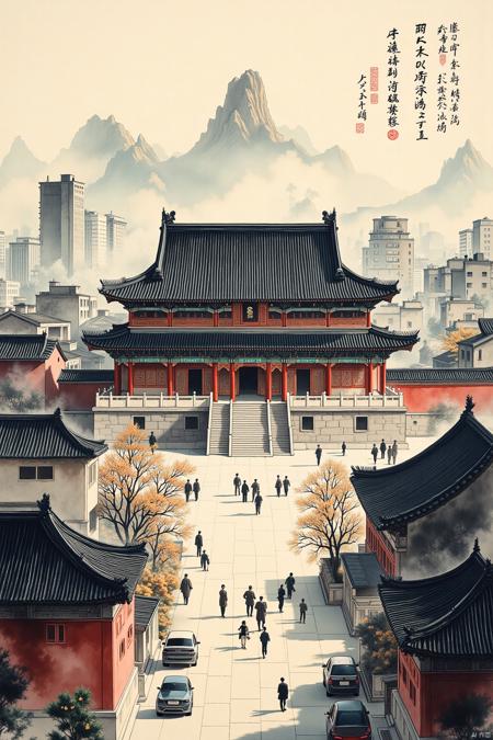 OB国风绘卷 Chinese style scroll painting
