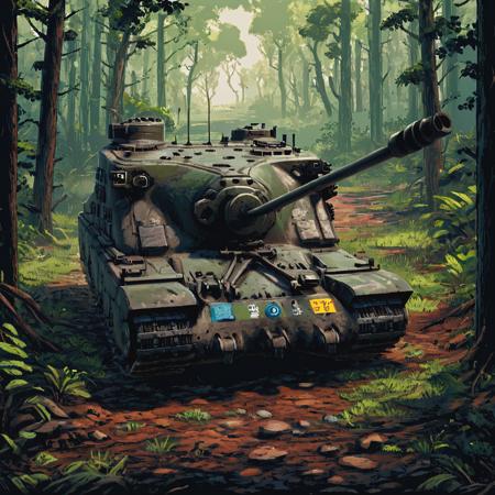Tortoise Tank (SDXL)
