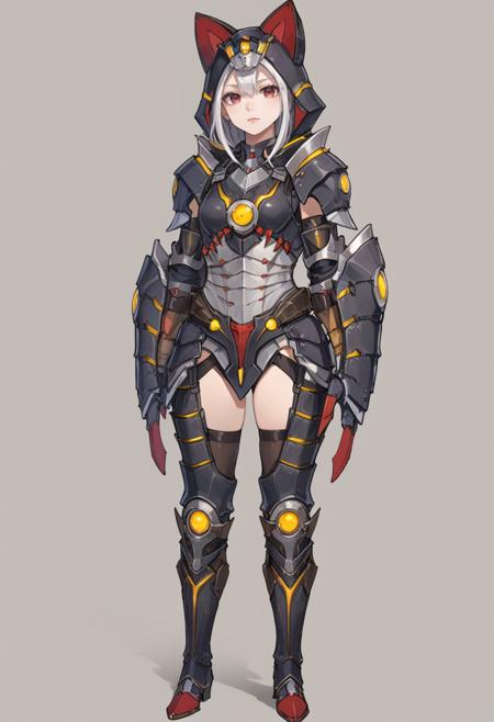 Monster Hunter - Almudron armor (オロミド装備) ponyXL