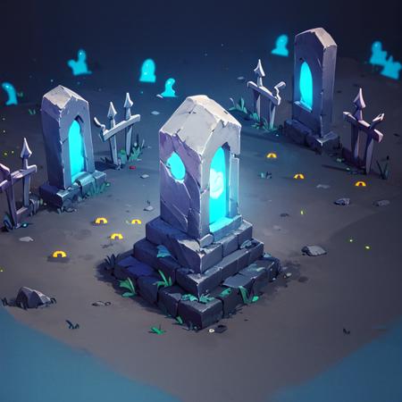 Stylized Setting (Isometric) SDXL & SD1.5