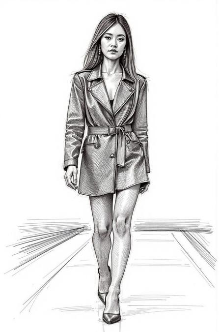 Crosshatch Drawing Style