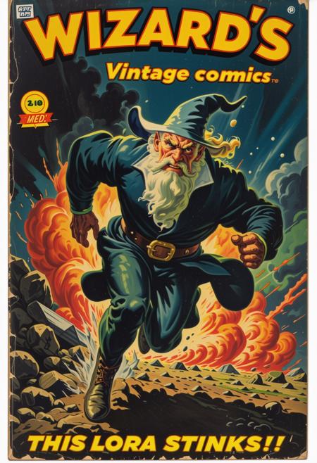 The Wizard's Vintage Comic Book Cover版本LEGACY SD3.5L (ID: 1008510)