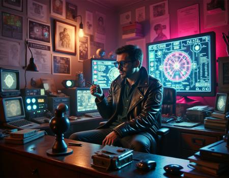 cyberpunk noir style Flux/SDXL