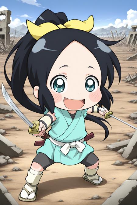 Chidori 千鳥 // Illustrious/Pony Character LoRA // Ninja Girl & Samurai Master 信長の忍び (Nobunaga no Shinobi)