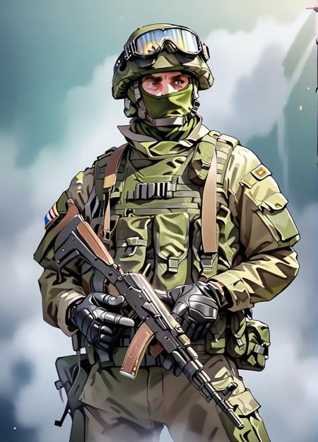 Russian soldier uniform (Pony XL)
