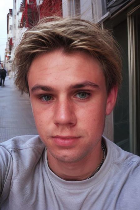 Model Young man