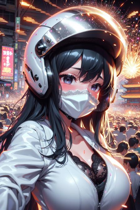 girl like beehive fireworks