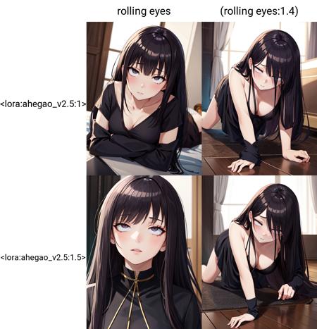 rolling eyes