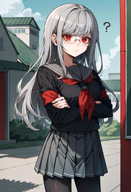 Peko Pekoyama, 3 outfits (Danganronpa 2: Goodbye Despair) [Pony Diffusion]
