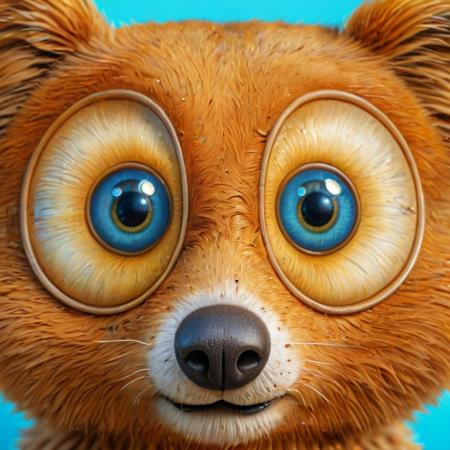 Big Funny Eyes or Glasses